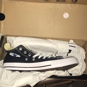 Converse black shoes